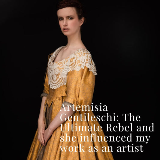 Artemisia Gentileschi: The Ultimate Rebel How She Influenced My Artwork As An Artist - Rachel Vogeleisen Prints