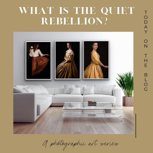 WHAT IS THE QUIET REBELLION? A PHOTOGRAPHIC ART SERIES - Rachel Vogeleisen Prints