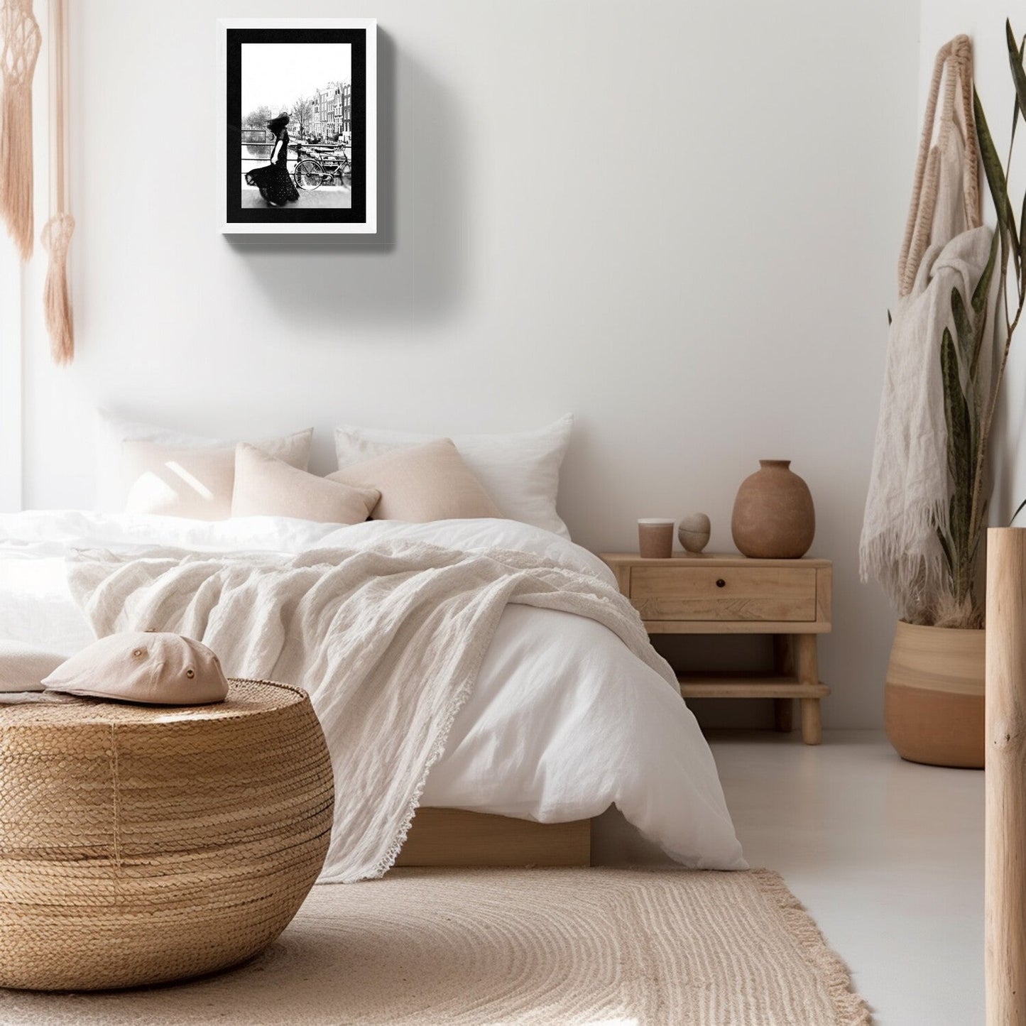 Boho Wall Art, New Beginning in Amsterdam, Feminine Wall Art Rachel Vogeleisen