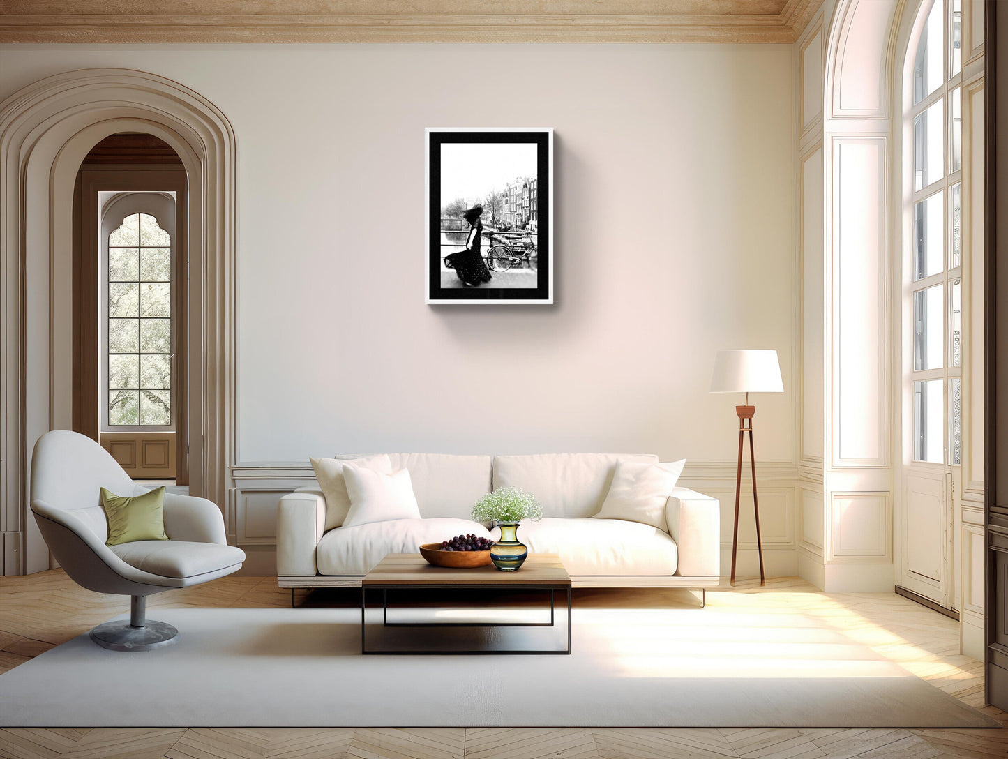 Boho Wall Art, New Beginning in Amsterdam, Feminine Wall Art Rachel Vogeleisen