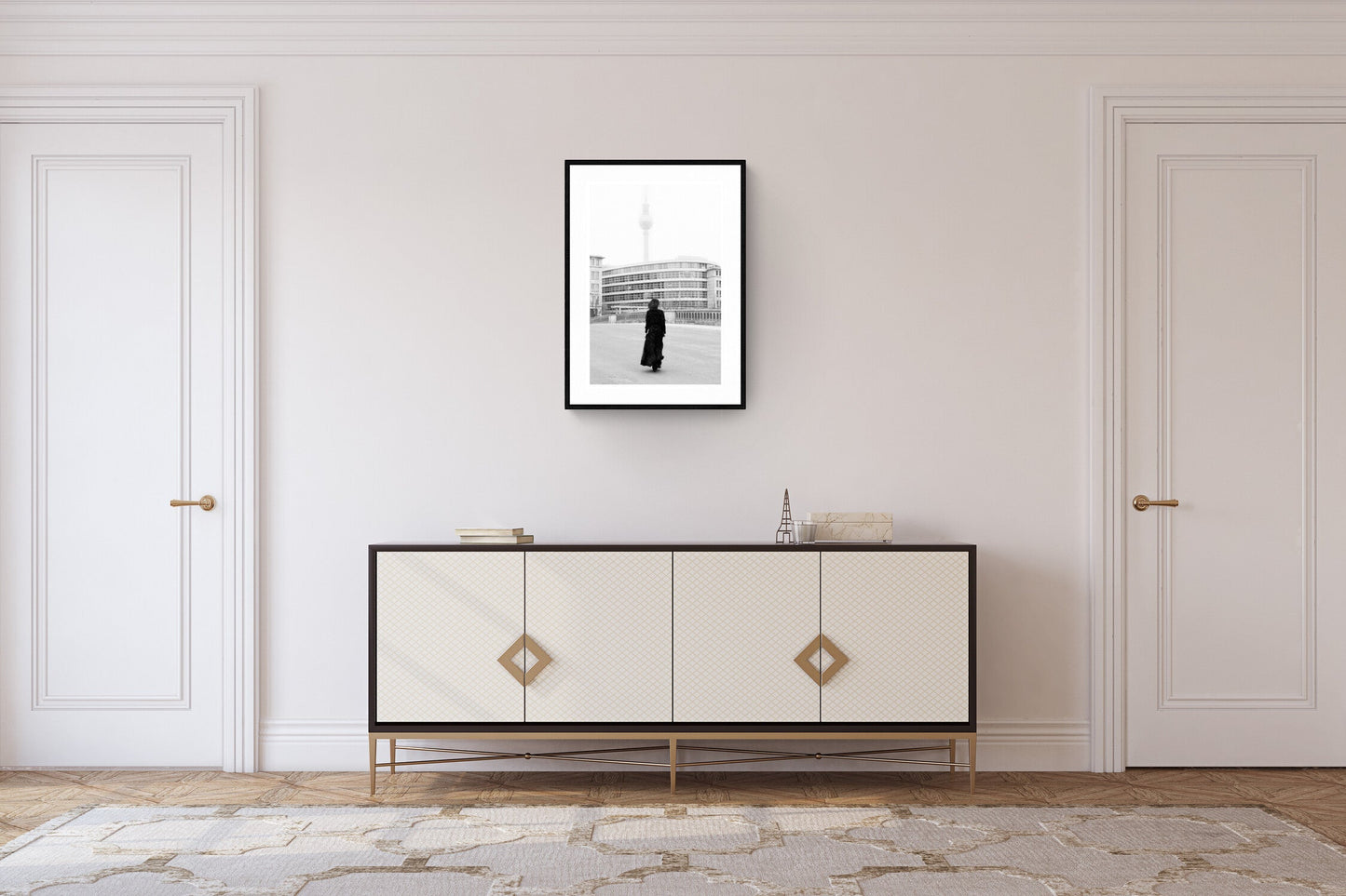 Feminine Wall Art | New Beginnings in Berlin - Art Print | Joyful Journey Series Rachel Vogeleisen Prints