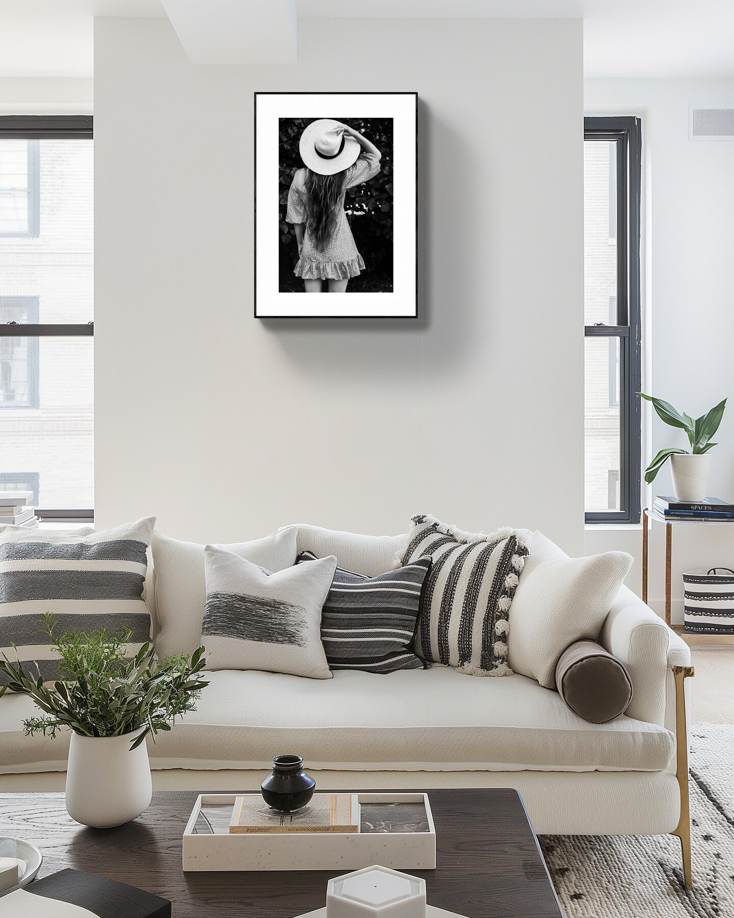 Boho Woman Lifestyle Photography Prints, Bohemian Wall Decor, Boho Black and white fine art giclée prints, Boho Lifestyle Prints Rue Paradis Art Prints