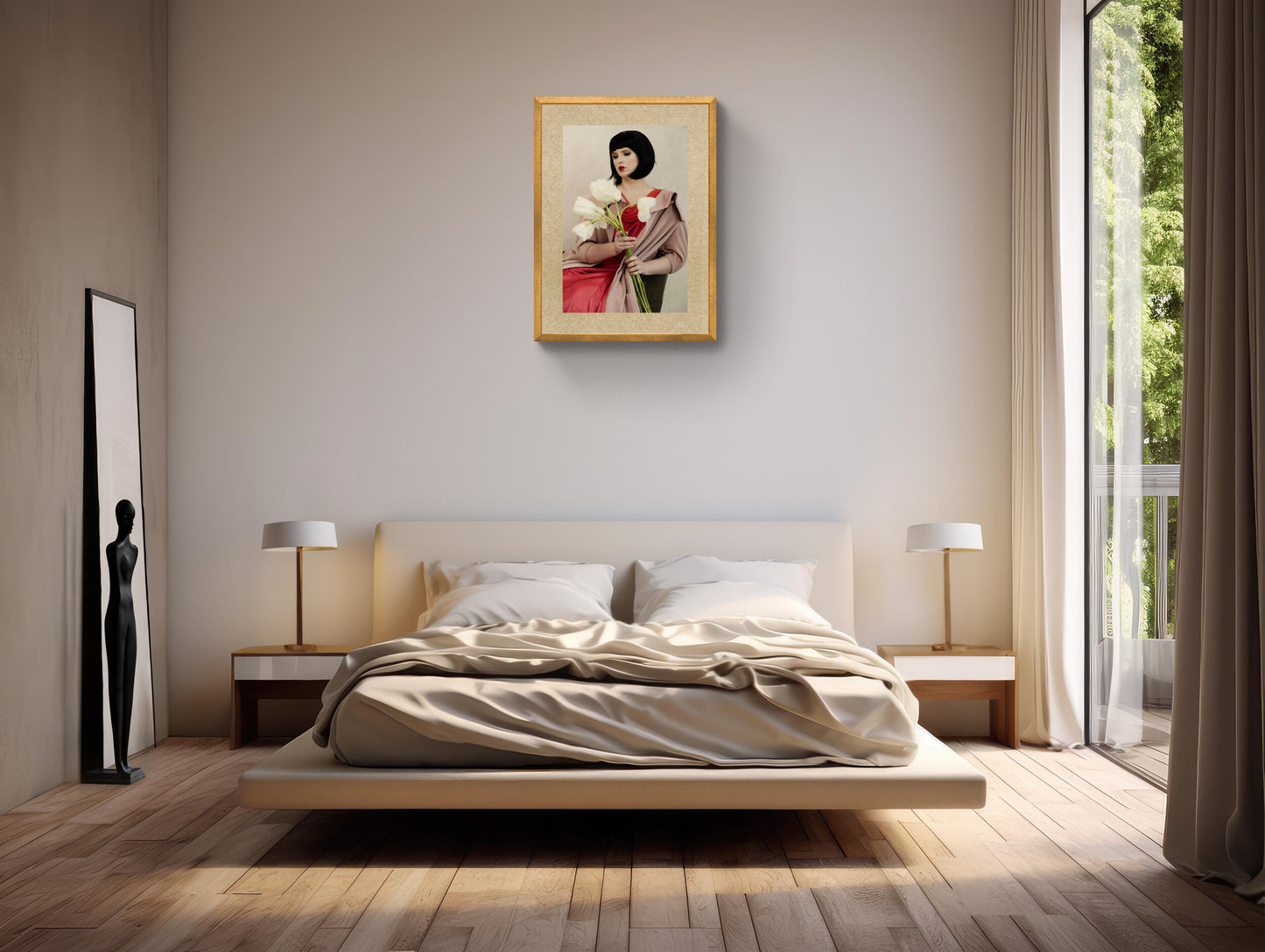 Isabella Duncan Free-Spirit Fine Art Portrait – Celebrating a Rebel Icon Wall Art, Giclée Print