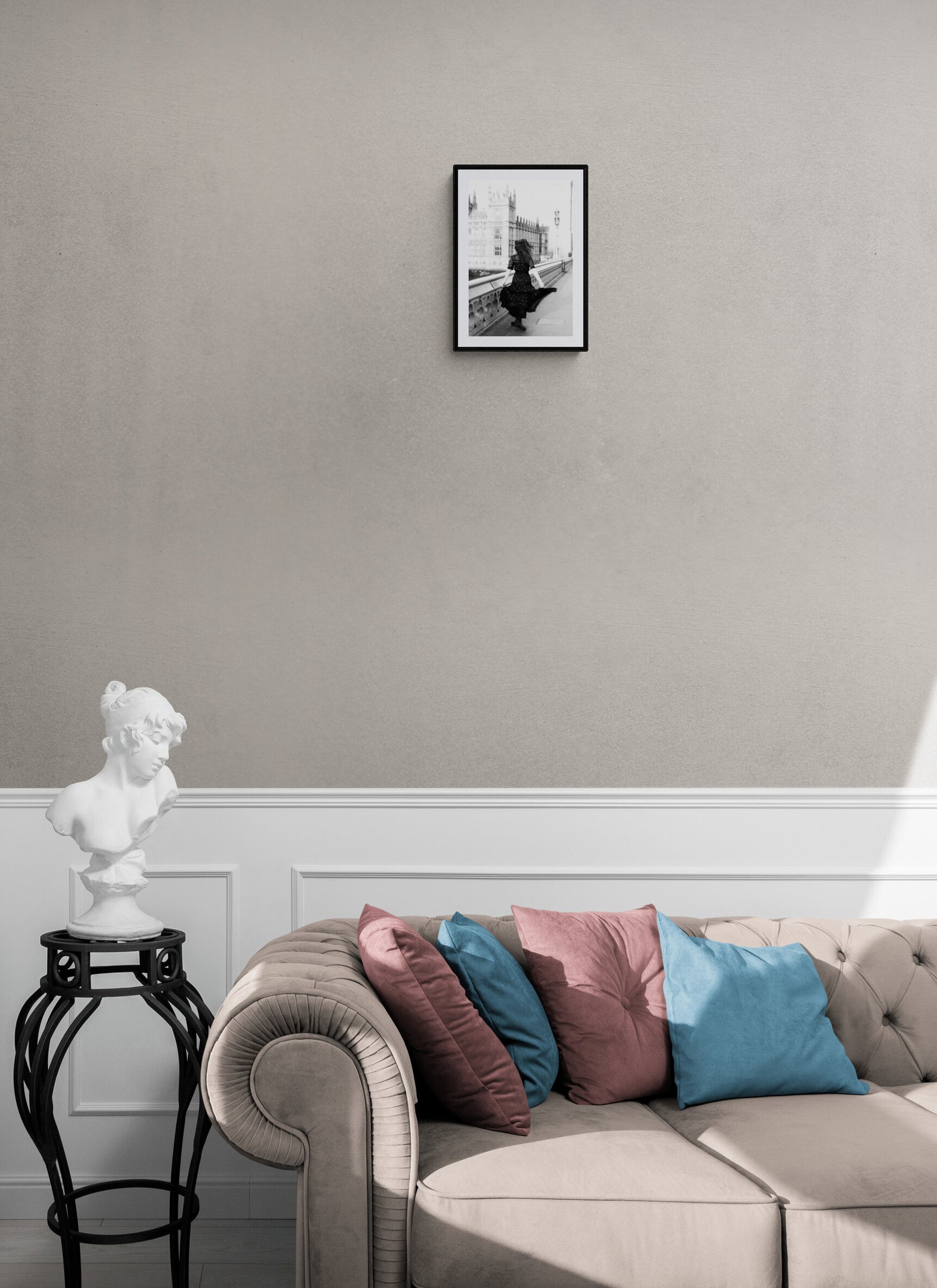 Feminine Wall Art | New Beginnings in London, Art Print | Joyful Journey Series