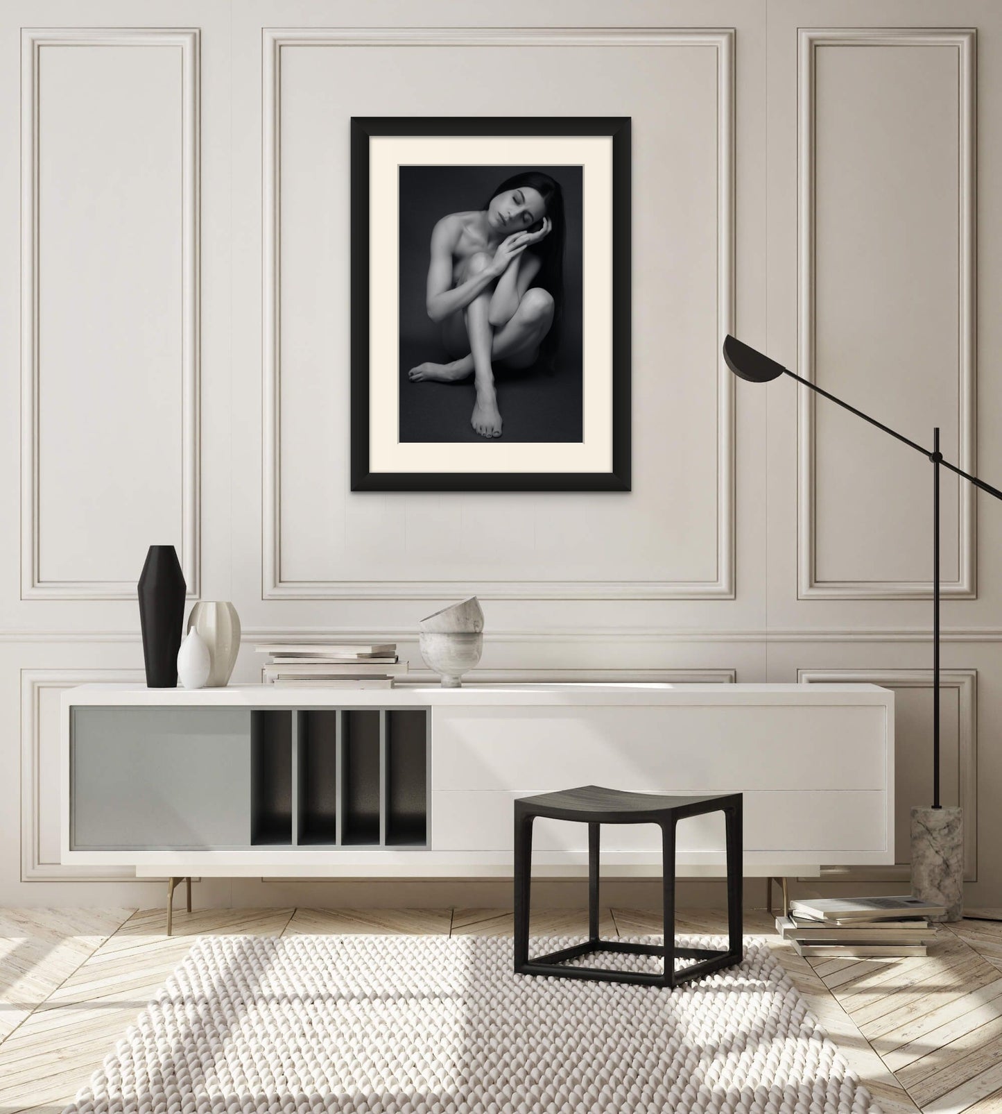 Feminine Artistic Nude Print - Inner Harmony