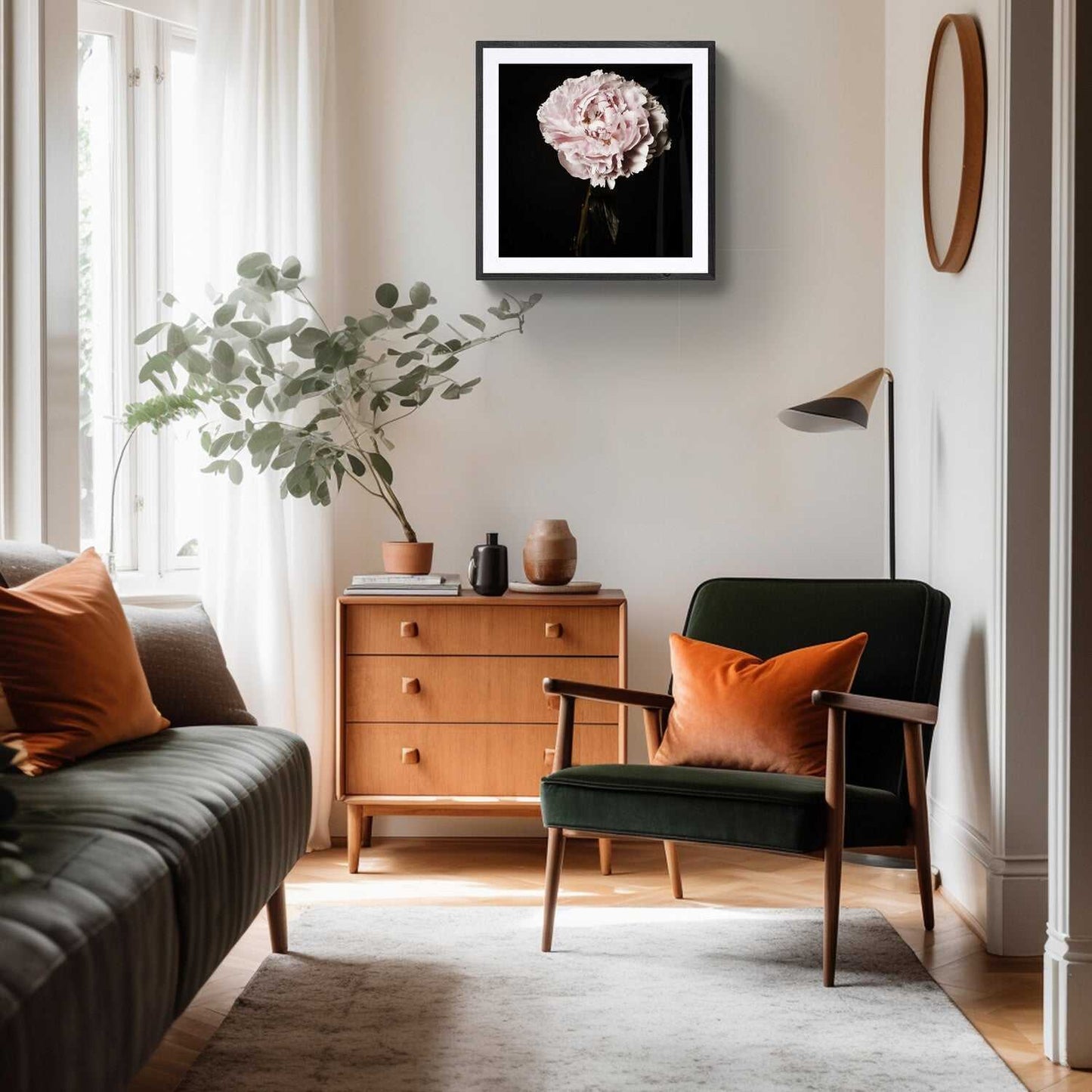 Photo of Peony Flower, Flower Wall Art, Flower Art Print Rachel Vogeleisen Prints