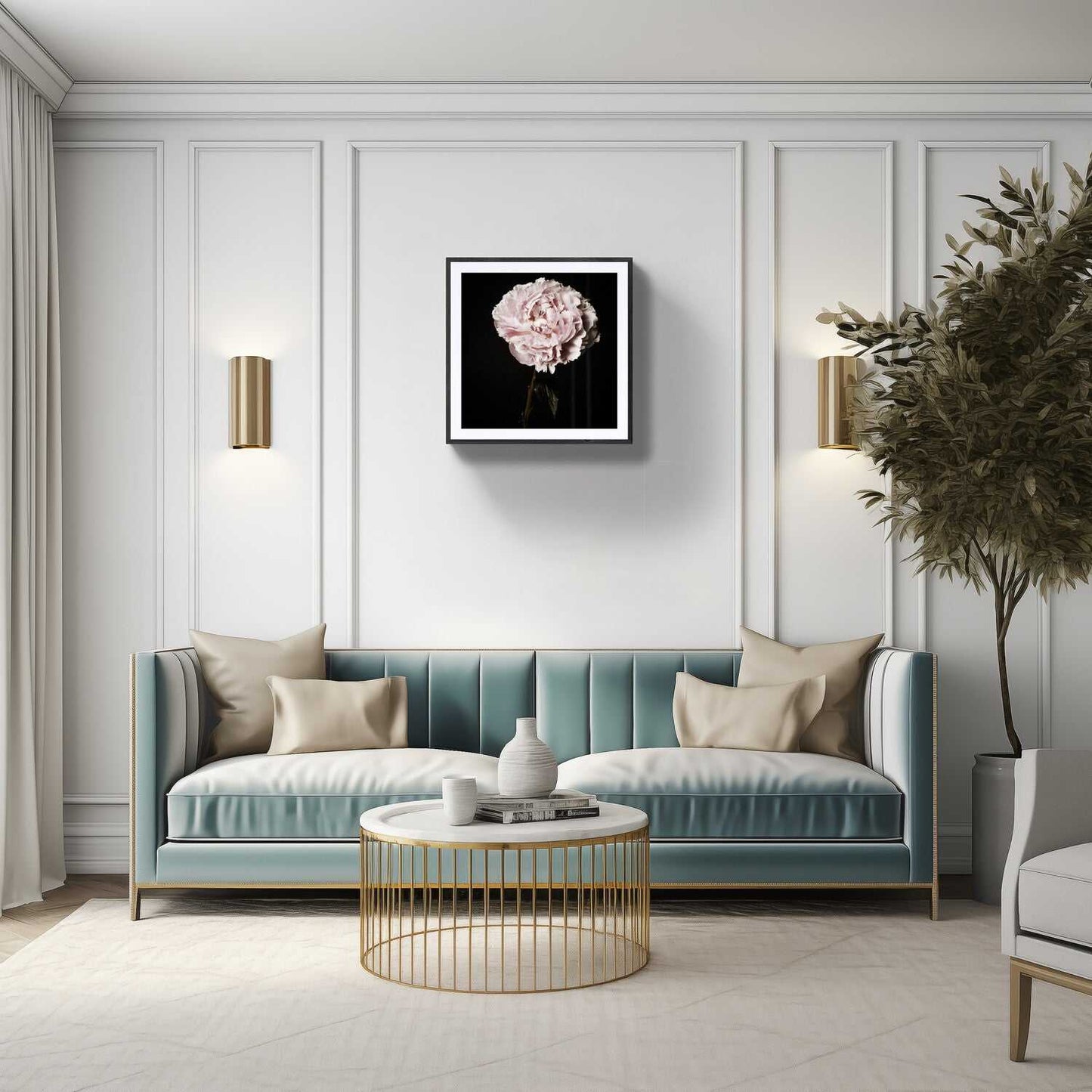 Photo of Peony Flower, Flower Wall Art, Flower Art Print Rachel Vogeleisen Prints