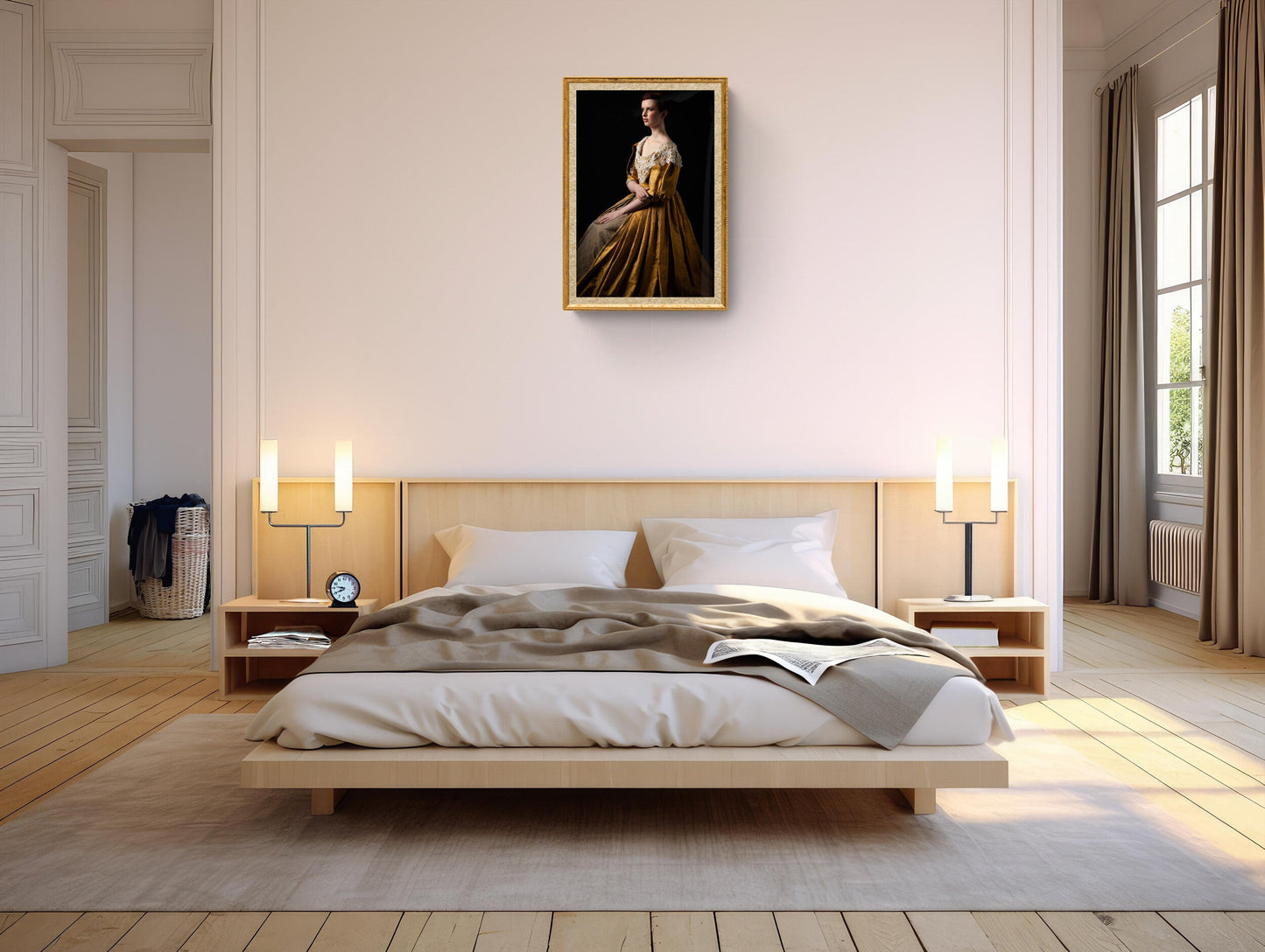 FEMININE WALL ART: REBEL YOUNG WOMAN, RENAISSANCE PORTRAIT Rachel Vogeleisen Prints