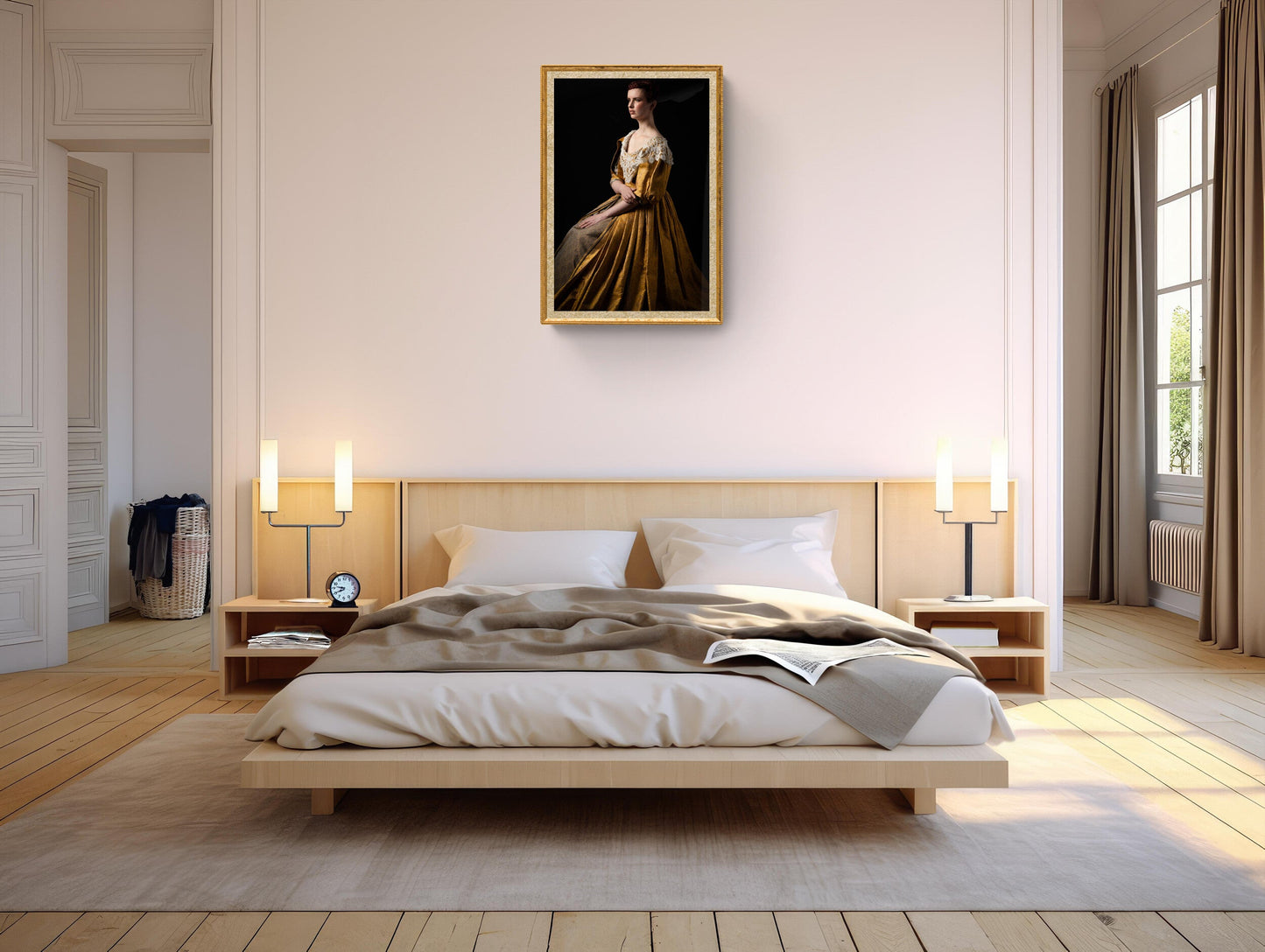 FEMININE WALL ART: REBEL YOUNG WOMAN, RENAISSANCE PORTRAIT Rachel Vogeleisen Prints