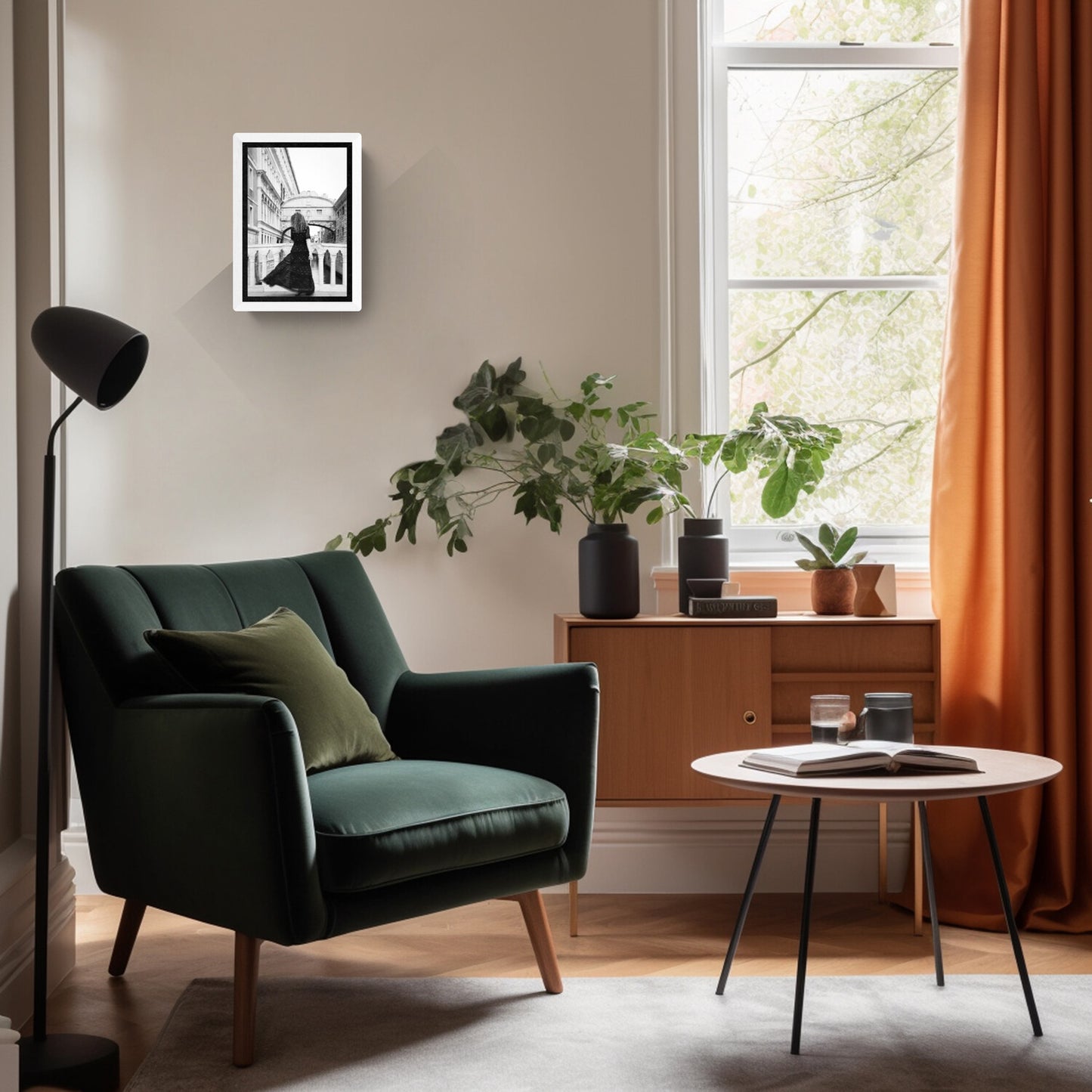 New Beginnings in Venice: Boho Black and White Wall Decor