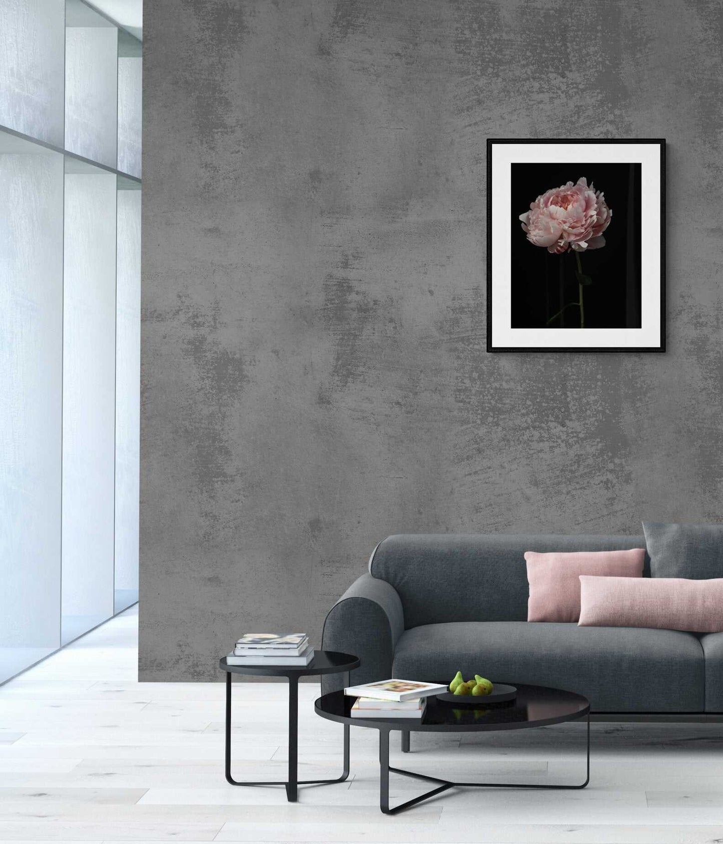 Reine Hortense Peony Flower Photography Print, Elegant Peony Wall Decor Rachel Vogeleisen Prints