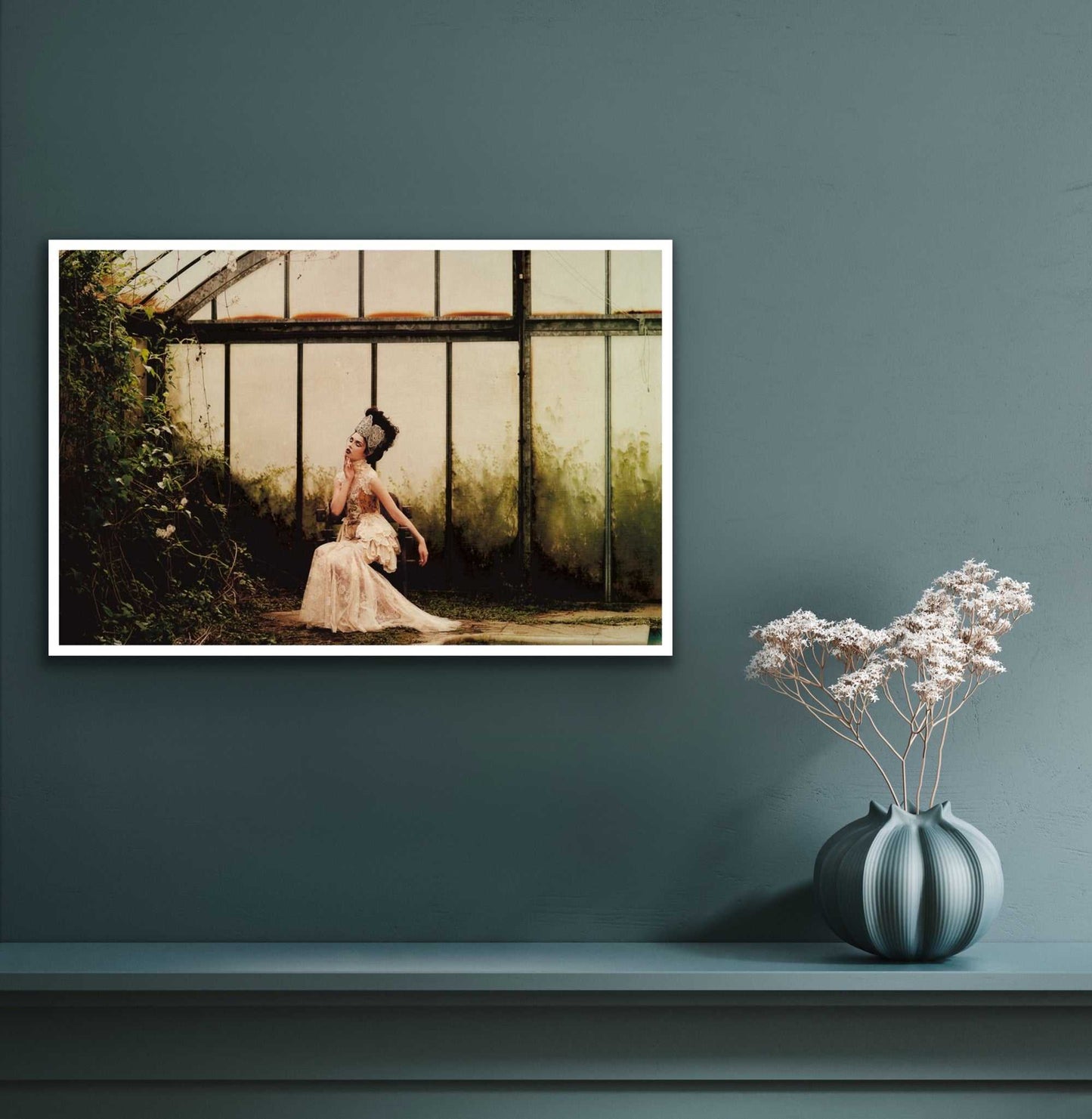 Sleeping Beauty Portrait, Fine art print - Romantic Wall Art Rachel Vogeleisen Prints