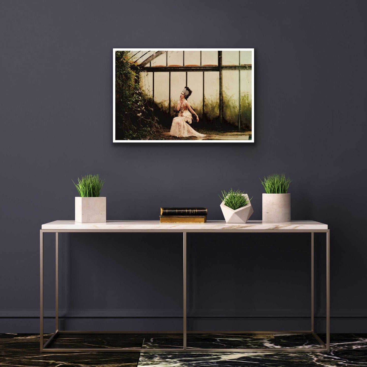 Sleeping Beauty Portrait, Fine art print - Romantic Wall Art Rachel Vogeleisen Prints