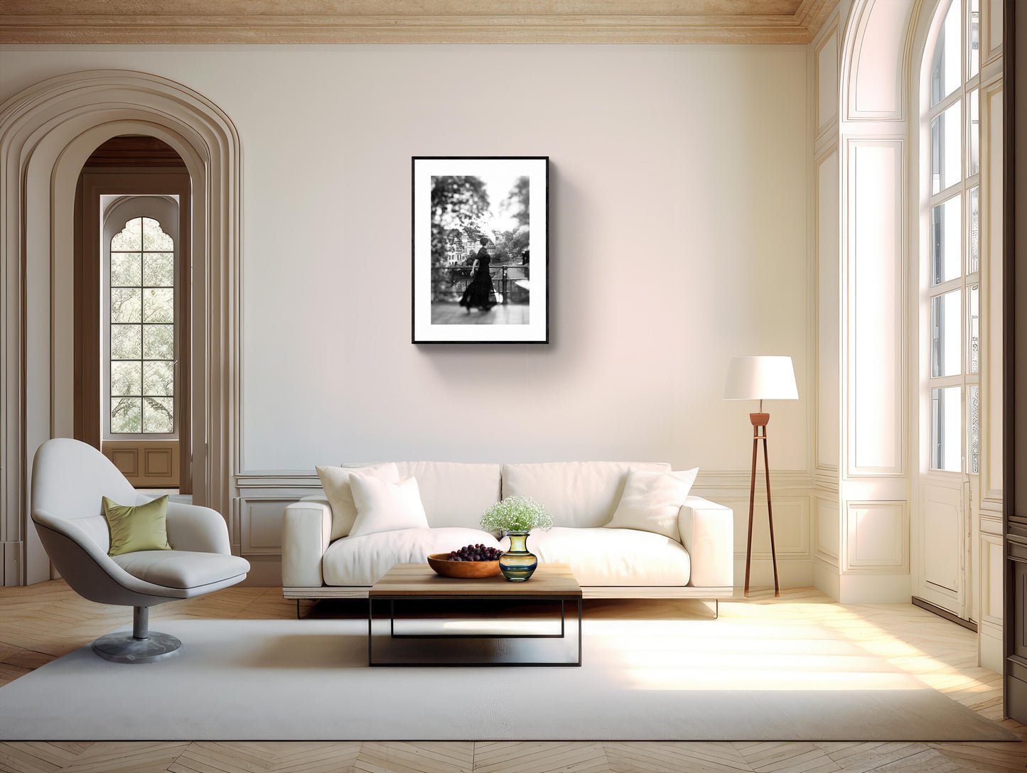 New Beginnings in Strasbourg Art Print | Feminine Wall Art | | Joyful Journey Series
