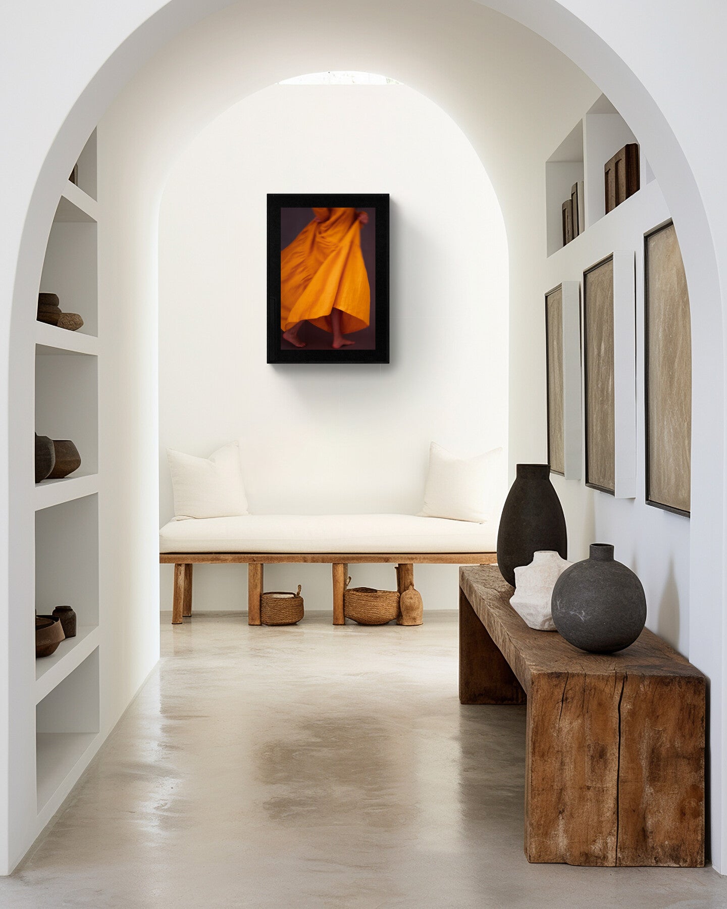Modern Boho Wall Art: Midsummer Night Dance Fine Art Print