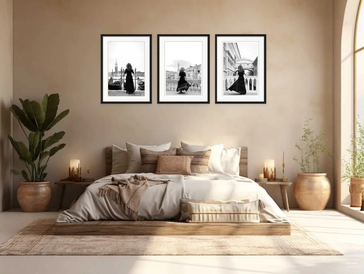 Venice Wall Art, Dancing on the Rialto Bridge, Image of New Beginnings Rachel Vogeleisen