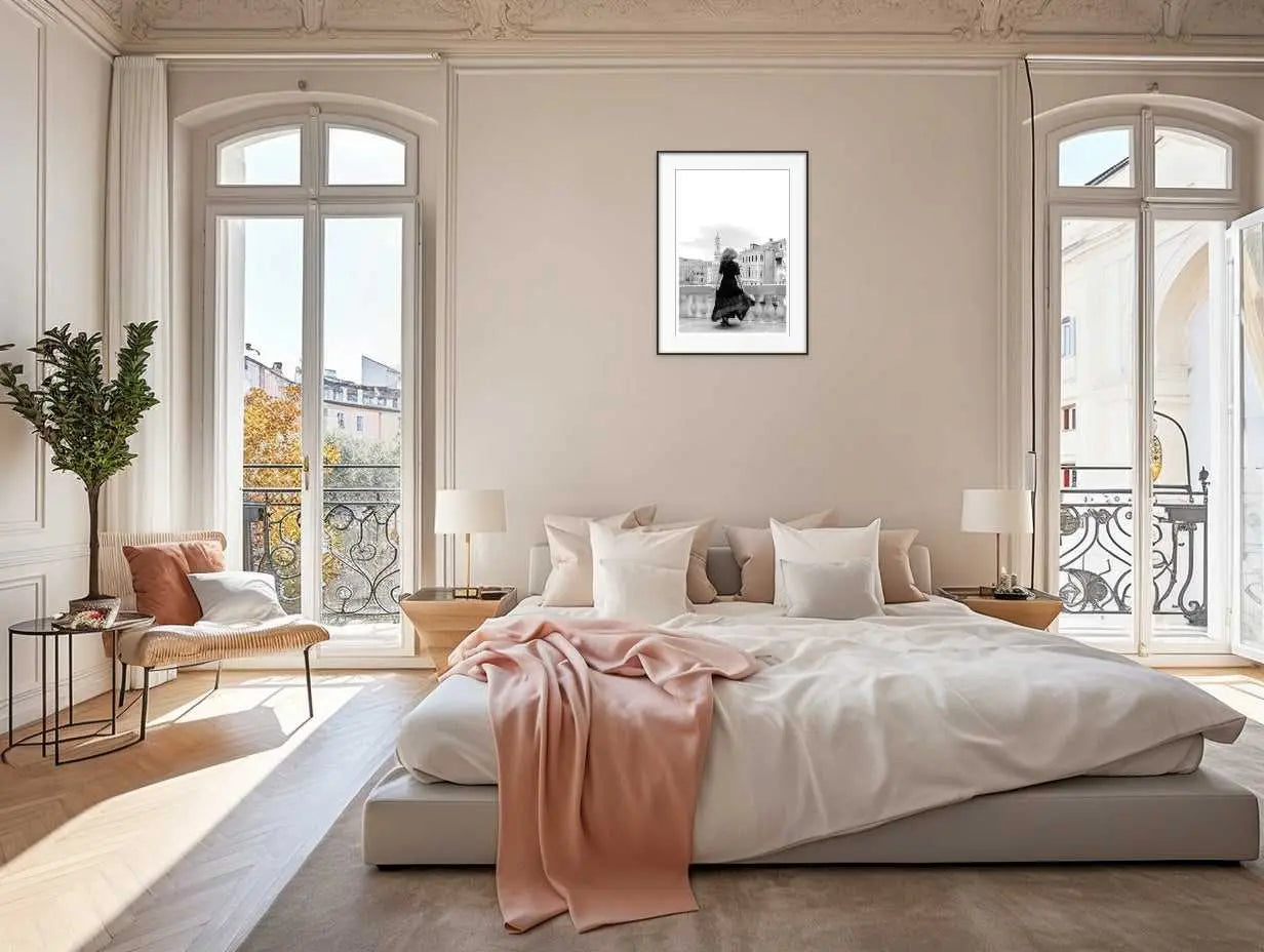 Venice Wall Art, Dancing on the Rialto Bridge, Image of New Beginnings Rachel Vogeleisen
