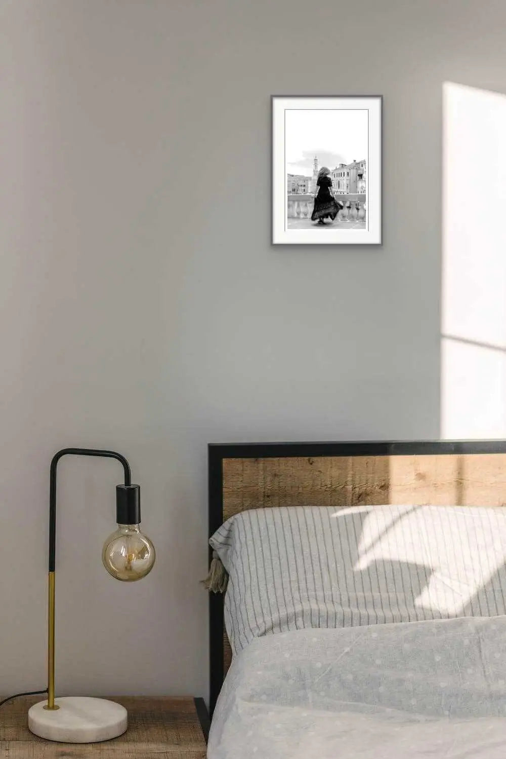 Venice Wall Art, Dancing on the Rialto Bridge, Image of New Beginnings Rachel Vogeleisen