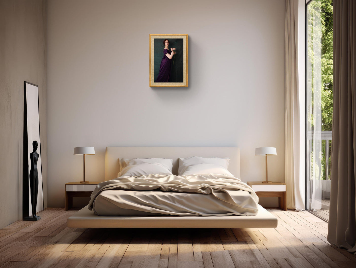A Spirited Woman Art Print, regency inspired wall art Rachel Vogeleisen Prints