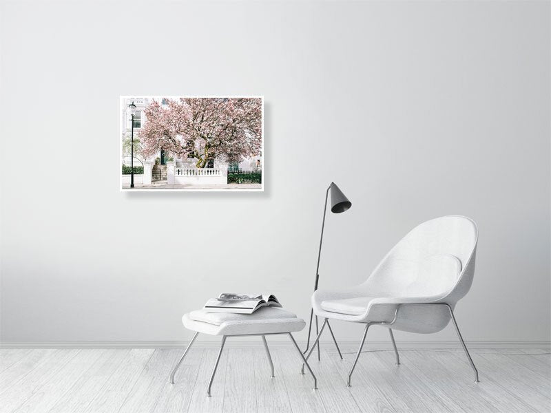 London Art Print, Picture of Magnolia Tree, London Art Print Rue Paradis Art Prints