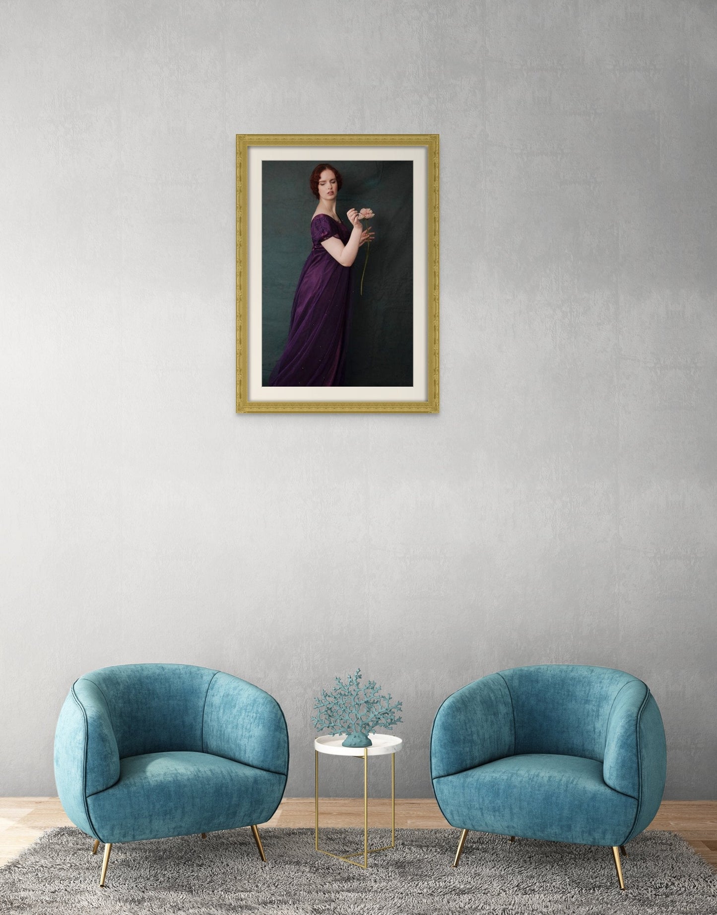 A Spirited Woman Art Print, regency inspired wall art Rachel Vogeleisen Prints