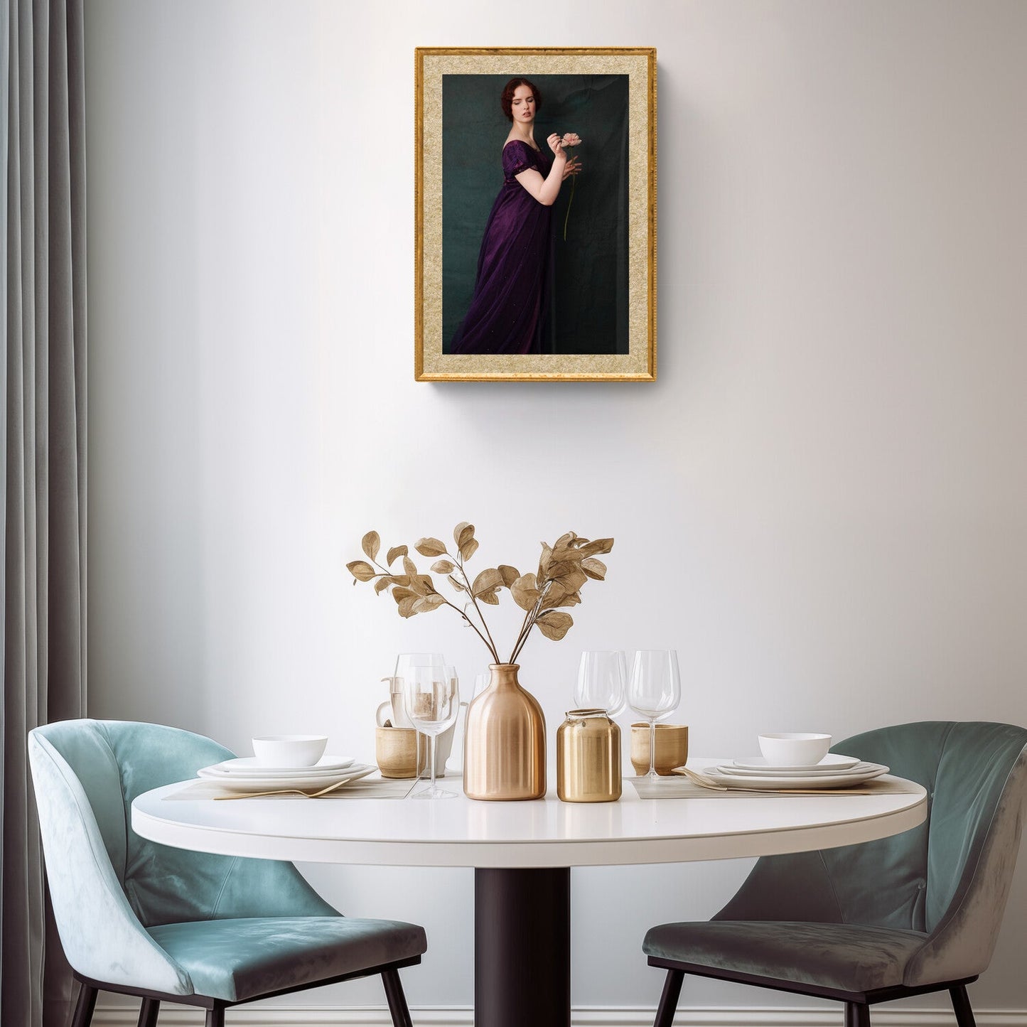 A Spirited Woman Art Print, regency inspired wall art Rachel Vogeleisen Prints