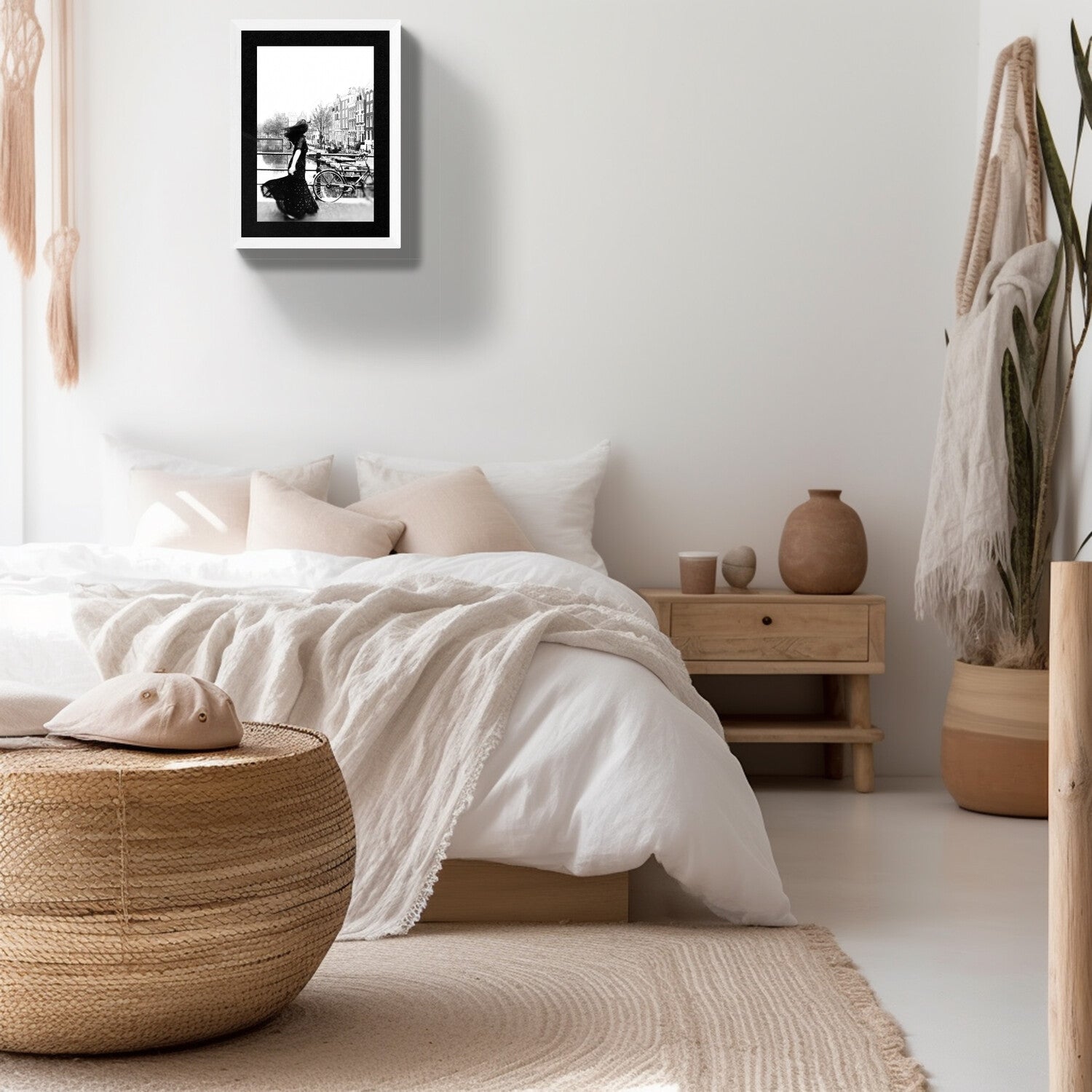 Boho Wall Art, New Beginning in Amsterdam, Feminine Wall Art Rachel Vogeleisen