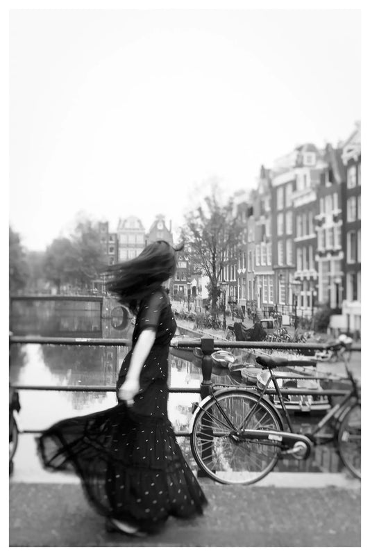 Boho Wall Art, New Beginning in Amsterdam, Feminine Wall Art Rachel Vogeleisen