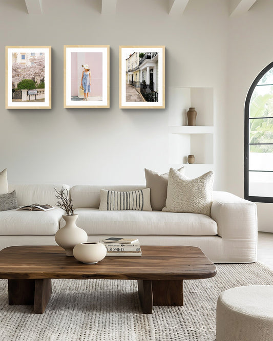 London Spring Eco-Friendly art prints, Bundle Collection Buy 2 Get One Free - 2 sizes available Rue Paradis Prints