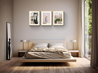 London Spring Eco-Friendly art prints, Bundle Collection Buy 2 Get One Free - 2 sizes available Rue Paradis Prints