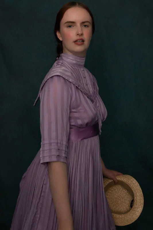 Edwardian Portrait of A Heroine, Feminine Wall Art Print Rachel Vogeleisen Prints