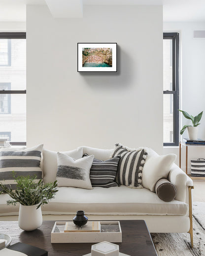 Polignano A Mare, Lama Monachile Beach Eco-Friendly Wall Art – Coastal Decor, Giclée Print Rue Paradis Prints