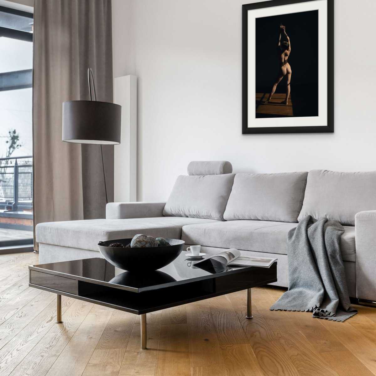Nude Wall Art: Alluring & Graceful Female Body Art Print Rachel Vogeleisen Prints