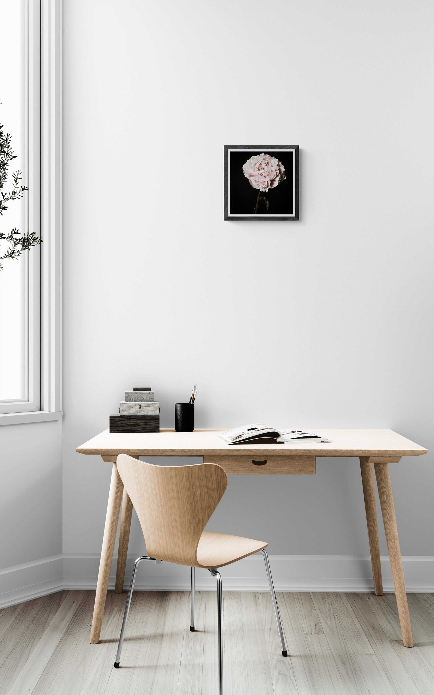 Photo of Peony Flower, Flower Wall Art, Flower Art Print Rachel Vogeleisen Prints
