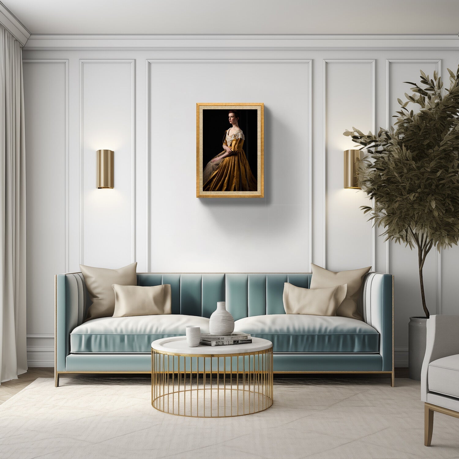FEMININE WALL ART: REBEL YOUNG WOMAN, RENAISSANCE PORTRAIT Rachel Vogeleisen Prints