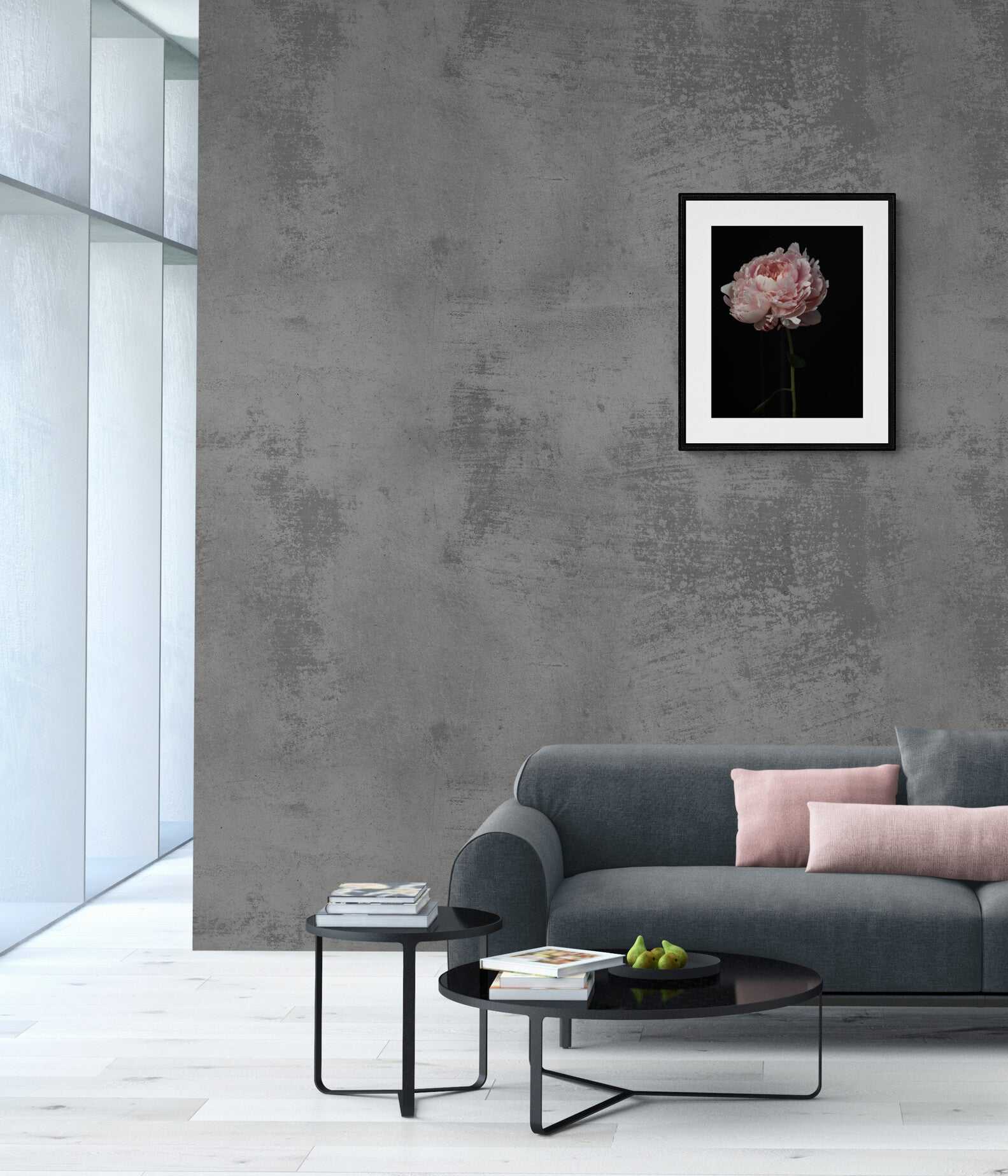 Reine Hortense Peony Flower Photography Print, Elegant Peony Wall Decor Rachel Vogeleisen Prints