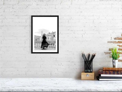 Venice Wall Art, Dancing on the Rialto Bridge, Image of New Beginnings Rachel Vogeleisen