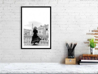 Venice Wall Art, Dancing on the Rialto Bridge, Image of New Beginnings Rachel Vogeleisen