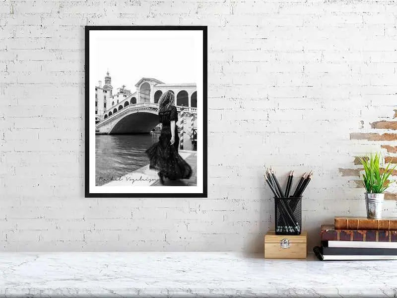 Venice Wall Art, Rialto Bridge Boheme, New Beginnings Rachel Vogeleisen
