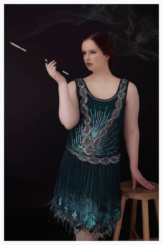The 1920s Dapper, Feminine Wall Art, A Woman in Quiet Rebellion