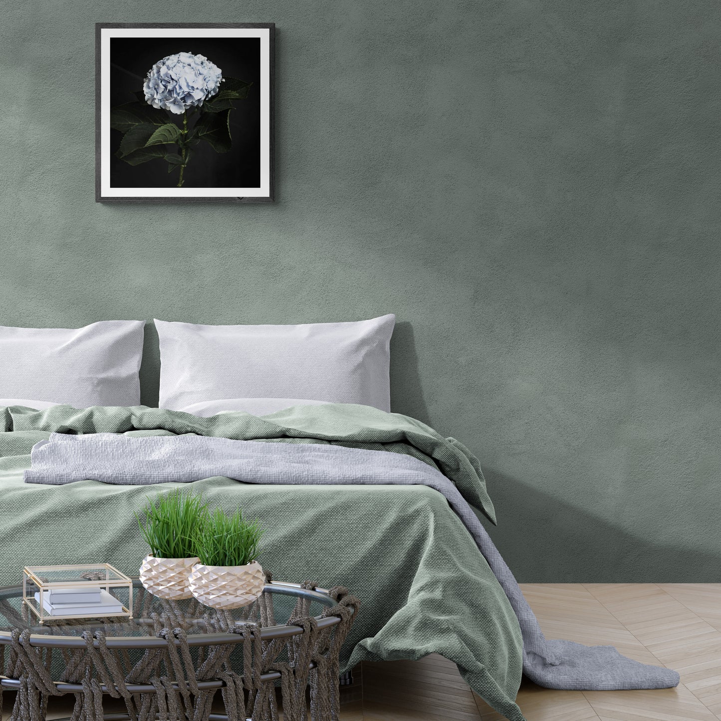 Hydrangea Wall Art, Image of Hydrangea, Flower Wall Decor