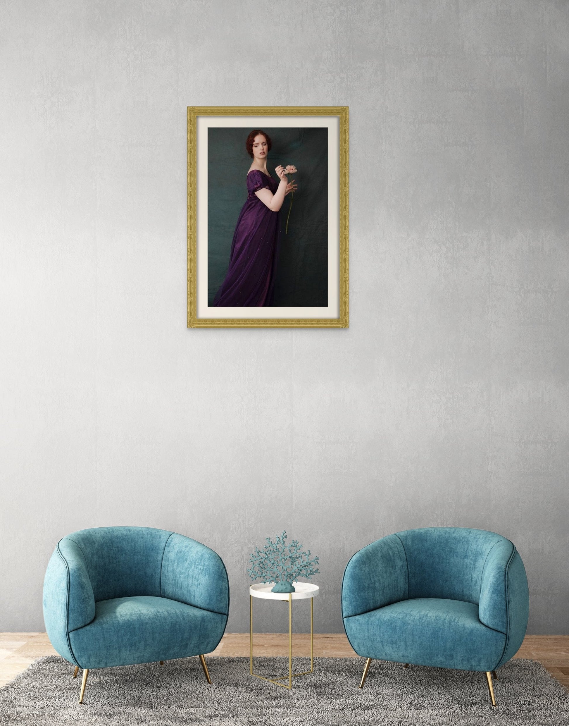 A Spirited Woman Art Print, regency inspired wall art Rachel Vogeleisen Prints