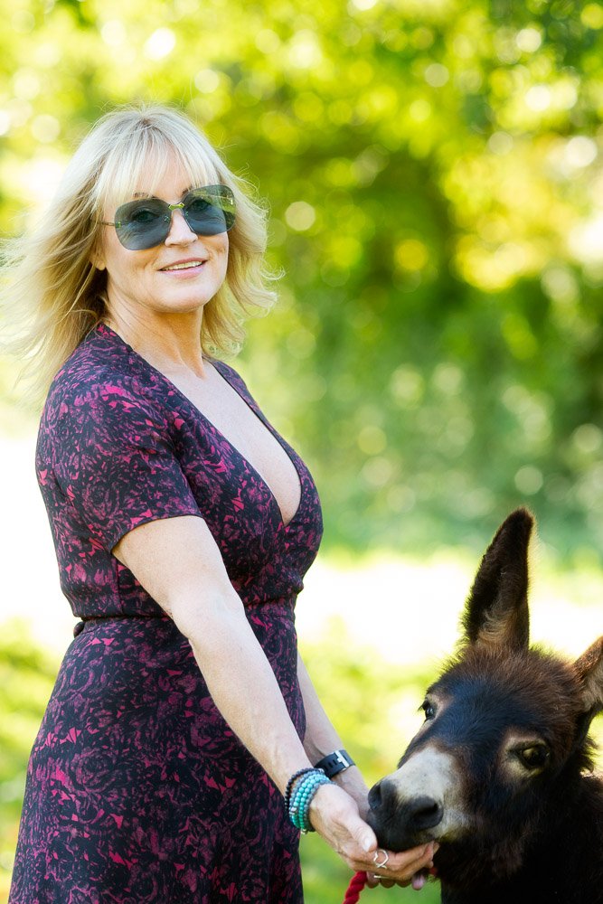 Portrait of Louise Proddow founder of Rejuvage celebrating women over 50