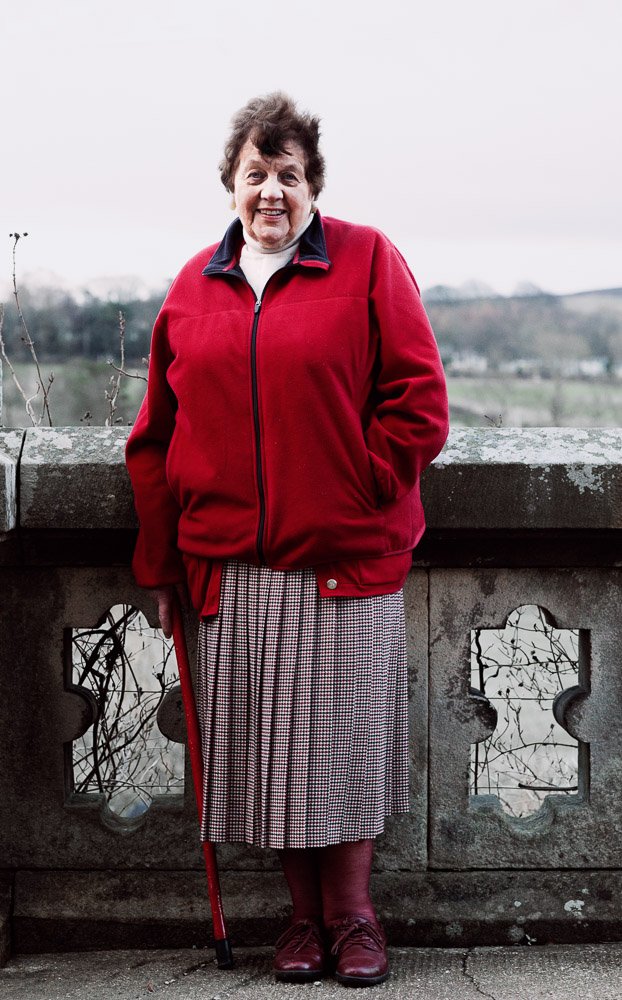 Portrait of Elaine Clifton who served in the WAAF during World War Two