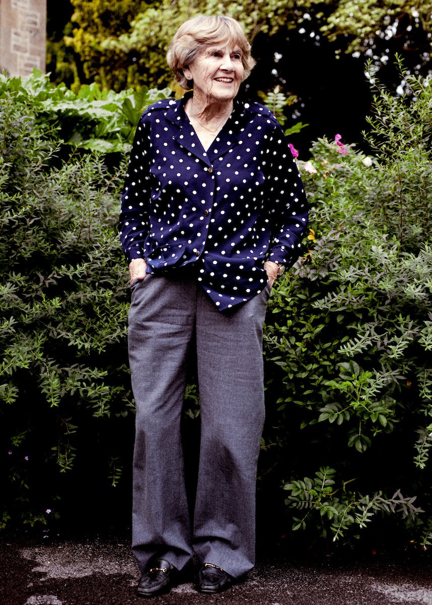 Portrait of Joylofthouse ATS Pilot during World War Two