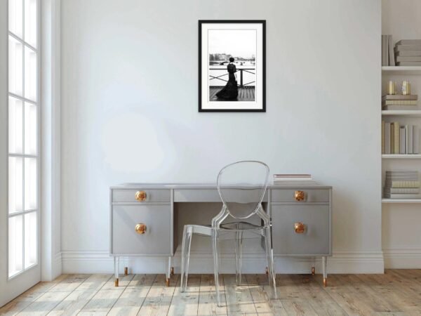 Feminine Wall Art, New Beginnings in Paris Art Print, The Joyful Journey Series - Image 6