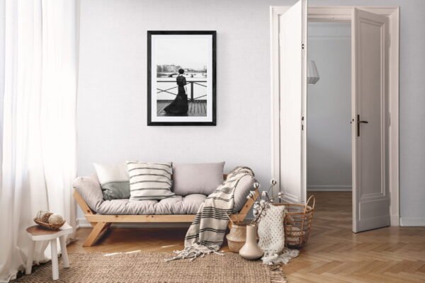 Feminine Wall Art, New Beginnings in Paris Art Print, The Joyful Journey Series - Image 5