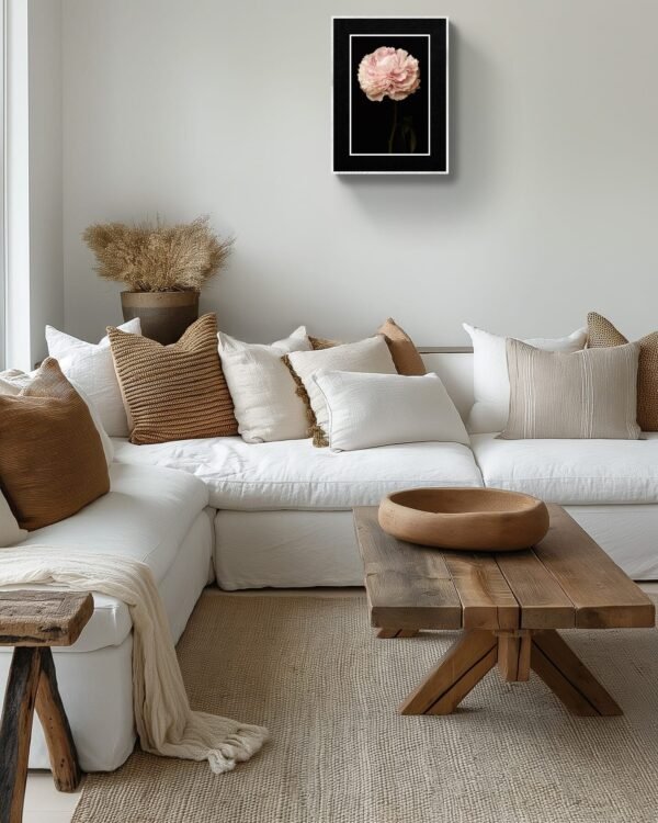 Contemporary Peony Photography Print,
