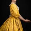 The Girl with the Golden Dress - Renaissance Feminine Art Print