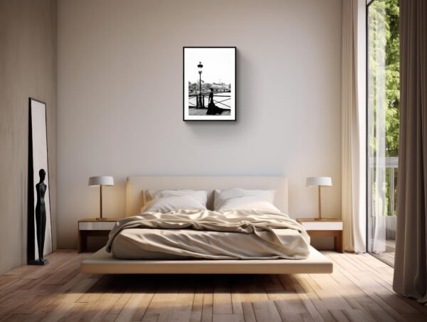 Feminine Wall Art, New Beginnings in Paris Art Print, The Joyful Journey Series - Image 3